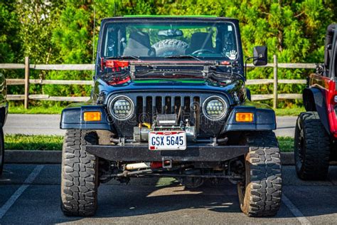 Modified Jeep Wrangler Tj Soft Top Editorial Photography Image Of