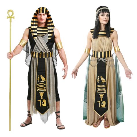 Disfraz De Faraón Para Hombre Traje Egipcio Para Adultos Reina Egipcia Disfraces De Halloween