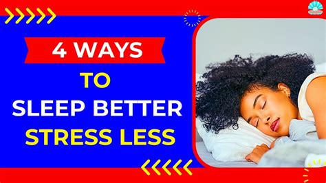 Rest Easy Improving Sleep For Better Stress Management And Overall