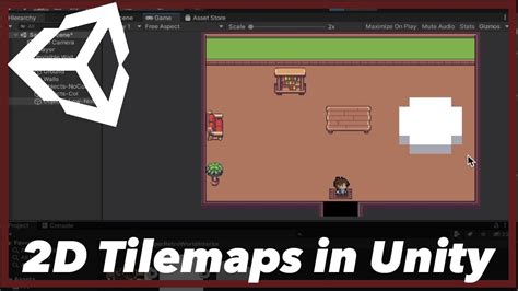 Creating 2d Tilemap Rpg Levels In Unity Tutorial For Beginners Youtube