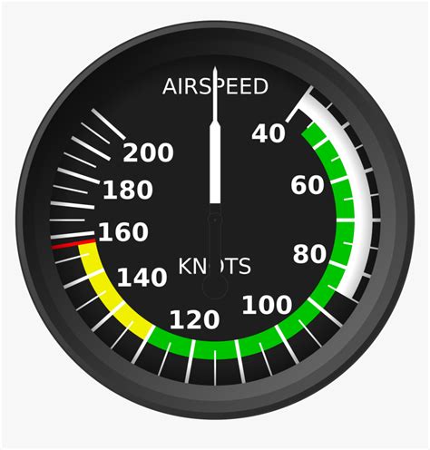 Airspeed Indicator Cessna 172 Hd Png Download Transparent Png Image