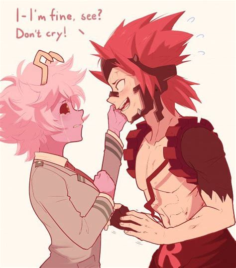 Ashido Mina And Eijiro Kirishima Parejas De Anime Chicos Anime Atractivos Y Arte De Anime