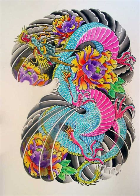 28 Japanese Dragon Tattoos Designs