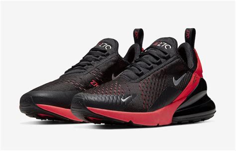 Nike Air Max 270 Black Silver Crimson Ah8050 026 Release Date Sbd