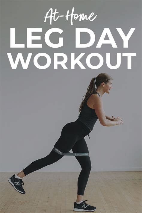 45 Minute Dumbbell Leg Workout Video Nourish Move Love
