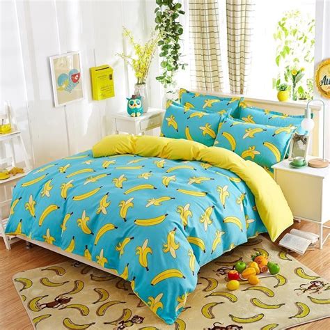 Bedding sets & collections you will love at great low prices. Banana Print Bedding Set | Bed linens luxury, Bedding sets ...