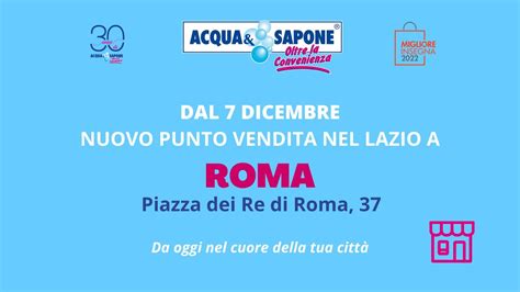 Apertura Acqua Sapone Roma Youtube