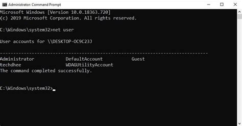 How To Change Windows 10 Password Using Cmd Tech Dhee