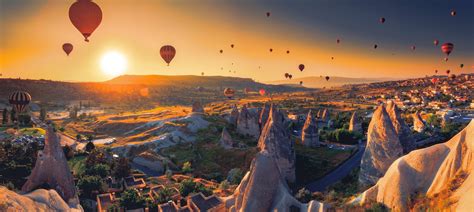 Cappadocia Turkey Watching Hot Air Balloons From Our Cave Oc
