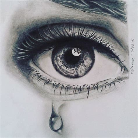 How To Draw A Crying Eye