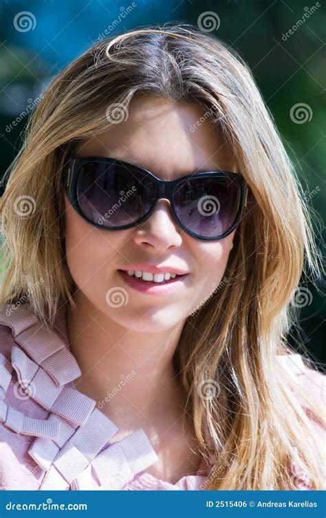 Pretty Girl With Sunglasses Royalty Free Stock Image Image 2515406