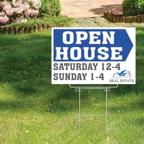 Coroplast Yard Signs Single Sided 18x24