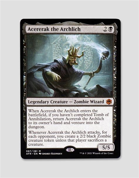 Acererak The Archlich Regular From Adventures In The Forgotten Realms