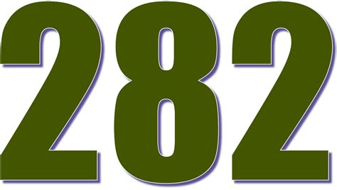 282 — двести восемьдесят два натуральное четное число в ряду