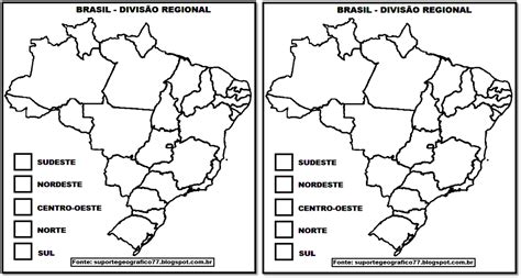 Atividades Divisão Política Do Brasil 4 Ano - Acessaber