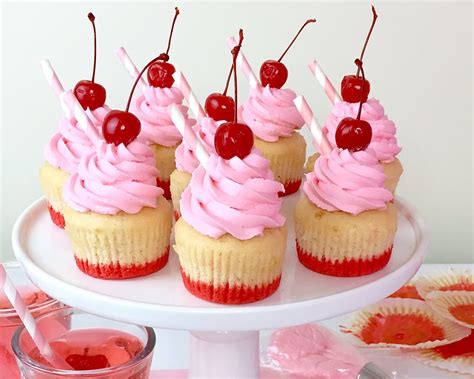 Shirley Temple Cupcakes The Lindsay Ann