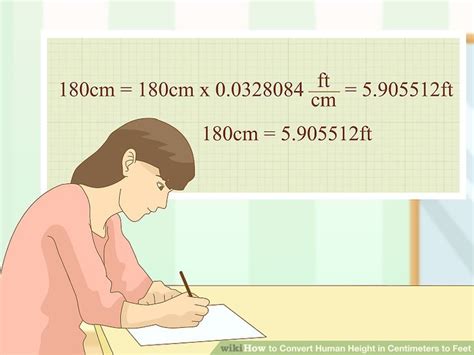 How To Convert Human Height In Centimeters To Feet With Unit Converter