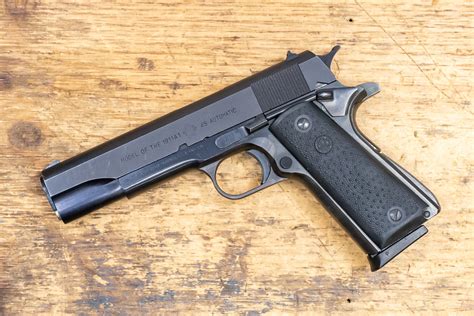 Norinco 1911a1 45 Acp Police Trade In Pistol With Hogue Grips