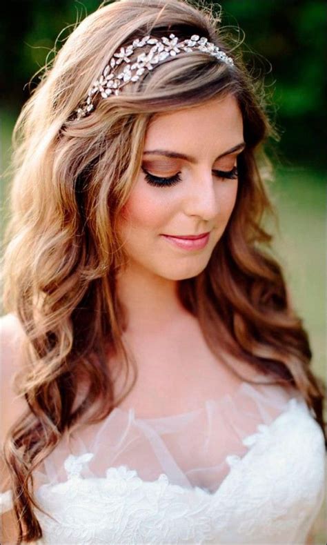 Best 25 Bridal Hairstyles Down Ideas On Pinterest Bridal Hair Down