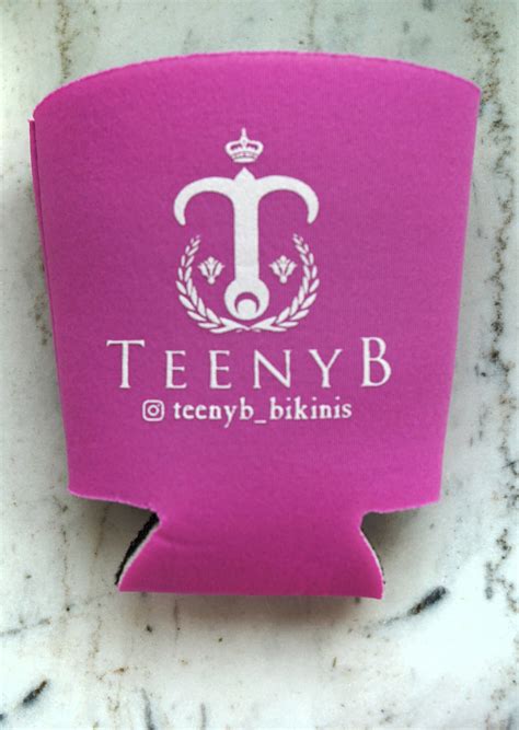 What are the different colors of solo cups? TeenyB Logo Fuchsia Koozie - TeenyB Bikini Couture