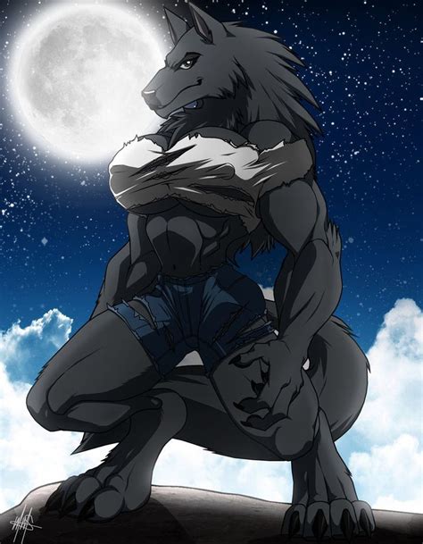 Werewolf Werewolf Gal By Wsache Mythical Creatures Pinterest Werewolves Art And