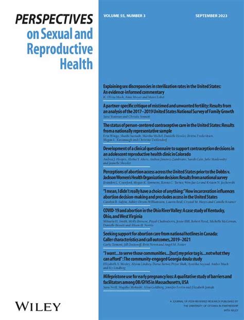 Perspectives On Sexual And Reproductive Health Wiley Online Library