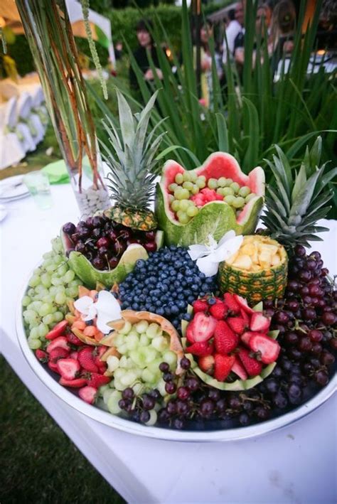 64 Ways To Display Fruit And Berries At Your Wedding Wedding Food