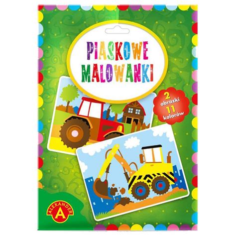 Alexander Piaskowe Malowanki Koparka 20946