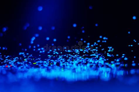 Colorful Lights Blurred Glitter Background Abstract Illuminated