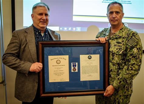 Dvids News Navy Meritorious Civilian Service Award Presented