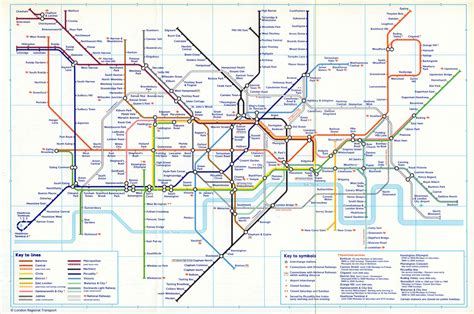London Underground Tube Map East London Line Reopened Lewisham Dlr