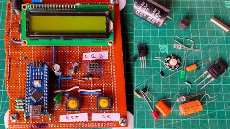 Arduino Nano Component Tester Arduino Electronic Component Tester⚡⚡