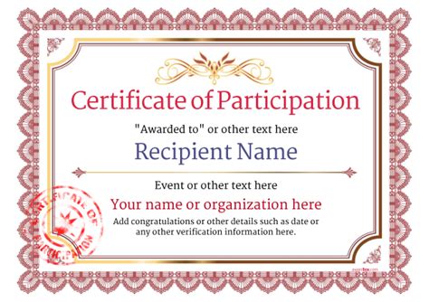 Use one of these certificate templates to create a simple but meaningful gift for someone. Blank Certificates