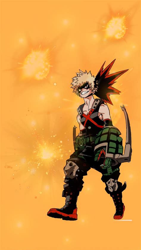 Aesthetic Bakugou Wallpapers Wallpaper Cave