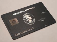 Some american express cards offer a waivable annual fee for the first. American Express Black Credit & Charge Cards for sale | eBay