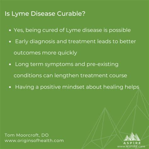 Lyme Disease Treatment Dr Moorcroft Aspire