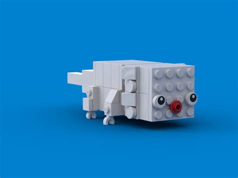 Lego Moc Alex The Axolotl By Lizard1172 Rebrickable Build With Lego