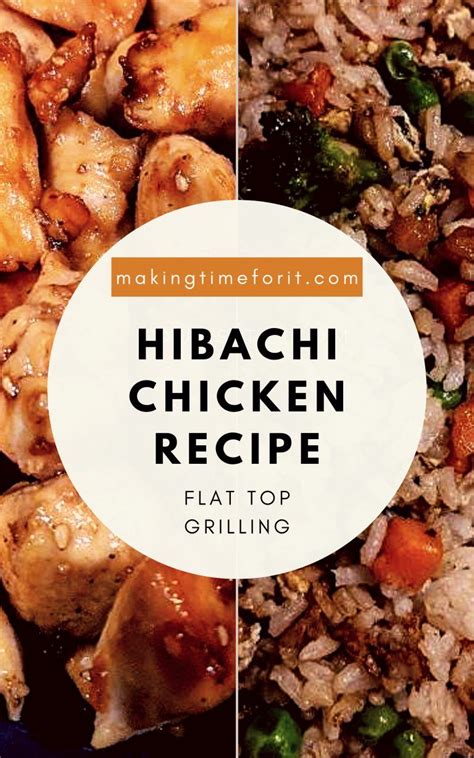 It's a perfect meal served with hibachi vegetables and steamed or fried rice! Flat top grilling hibachi chicken. Flat top griddle ...