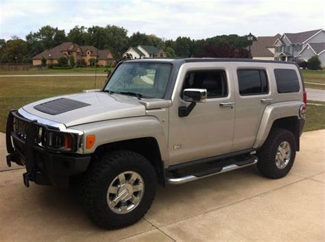 Sell Used 2007 Hummer H3 H3x Loaded Boulder Gray 4x4 Heated Leather Low