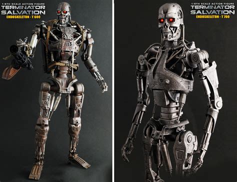 Cool Stuff Hot Toys T 600 And T 700 Collectible Figures