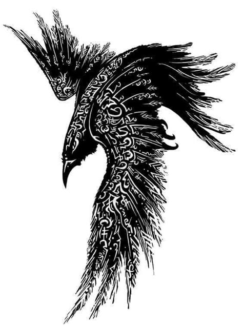 Celtic Raven Tattoo Designs Hellokittyvanshightops