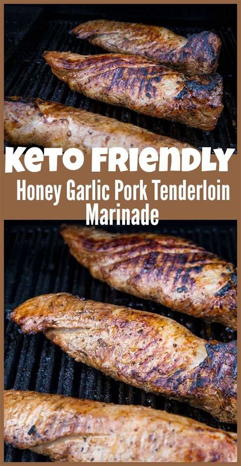 Figure out what works best for your timeframe and your kitchen and go with it! Honey Garlic Keto Pork Tenderloin Marinade - The Kitchen ...