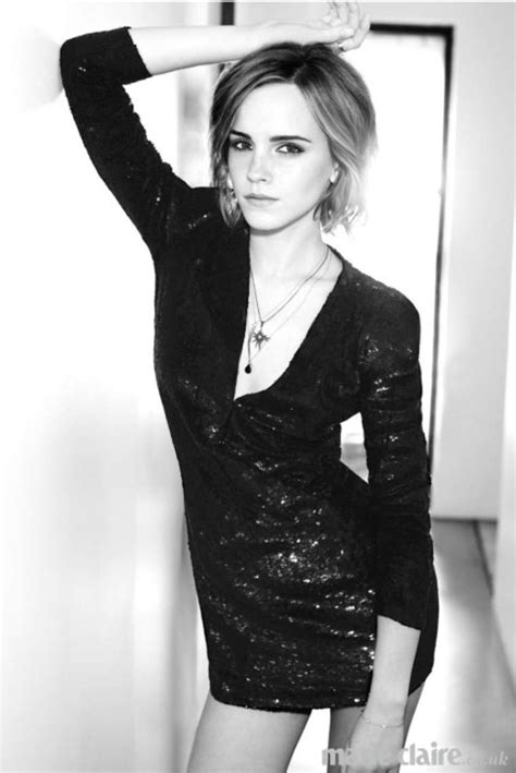 Emma Watson Marie Claire Uk Magazine February 2013 Gotceleb