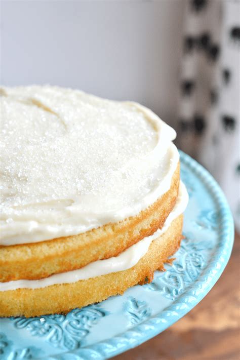 We are on a pretty (very) low bu. the Best Homemade White Cake - a simple and classic recipe