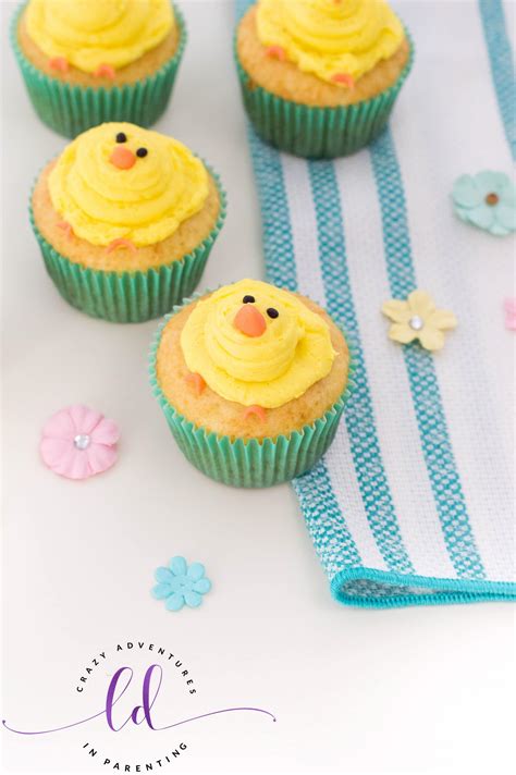 Chick Cupcakes Perfect For Easter Crazy Adventures In Parenting