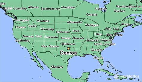 Denton Tx Map Color 2018