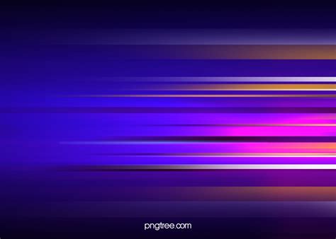 Blue Gradient Neon Light Effect Motion Line Background Luminous