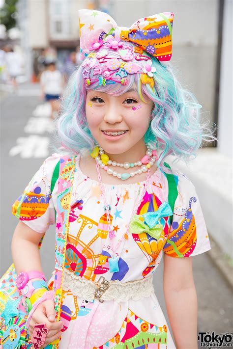 Colorful Harajuku Decora Fashion W 6dokidoki Mikazuki Momoko And Panda