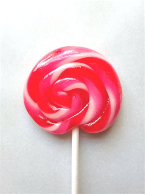 Swirl Lollipops Cherry Flavor Twirly Lollies 2 Etsy