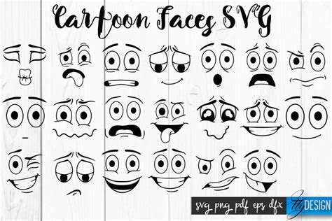 Cartoon Face Svg Funny Face Svg Funny Face 2984543